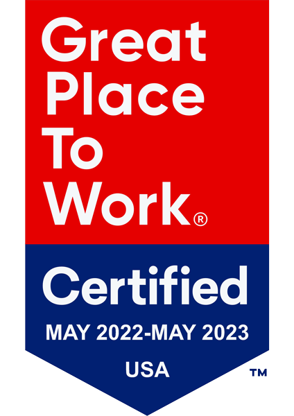 Great Place to Work Certified May 2022 - May 2023